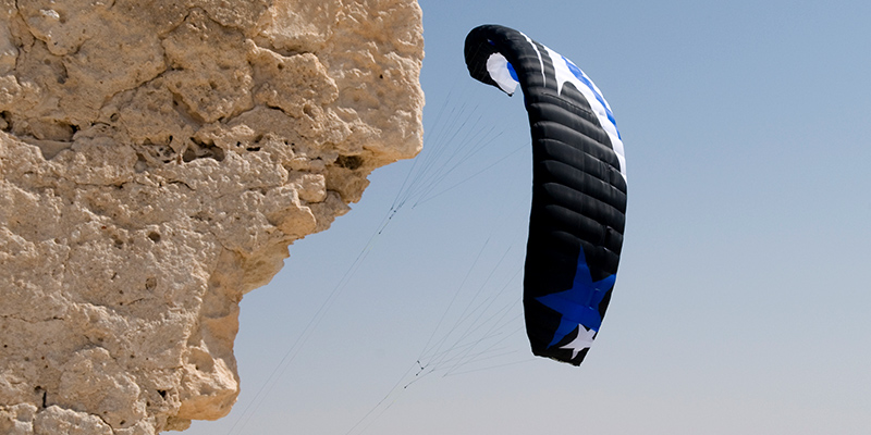 Details about   Lightwind foil kite Flysurfer Psycho 4 15m  Depower Foil/Snow kite 