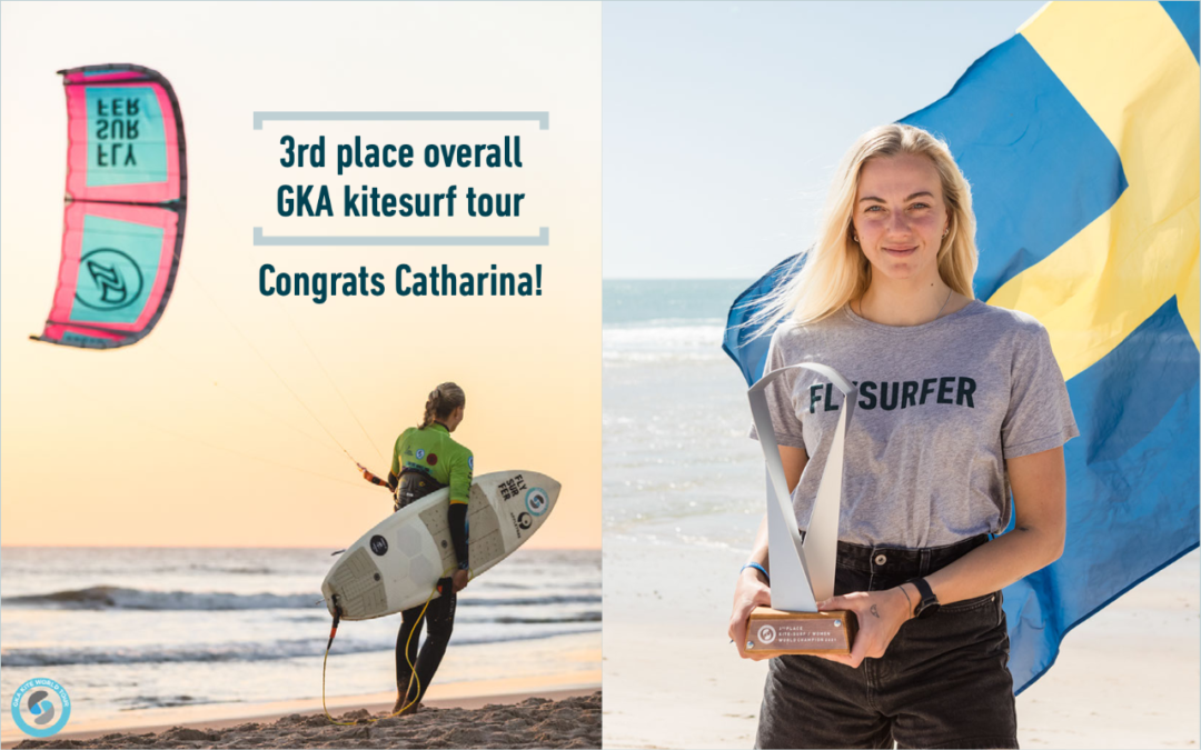 Catharina takes 3rd place overall in Dakhla