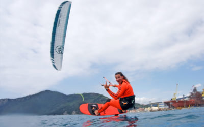 “The Orange Man” – kites 8518 km in 1 year